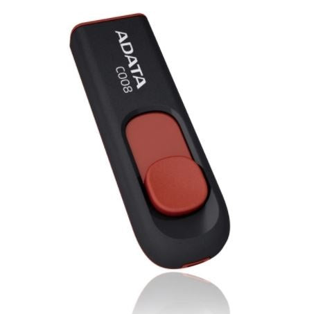 Memoria USB ADATA C008 - Negro, 16 GB, USB 2.0 Memoria USB ADATA C008 - Negro, 16 GB, USB 2.0